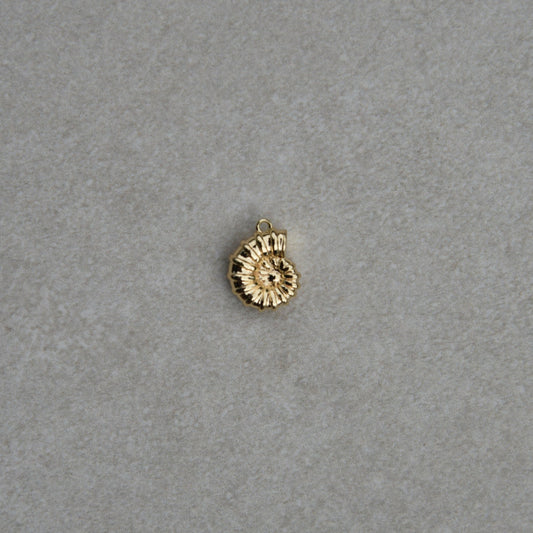 Charm Escargot de Mer Plaqué Or 14K