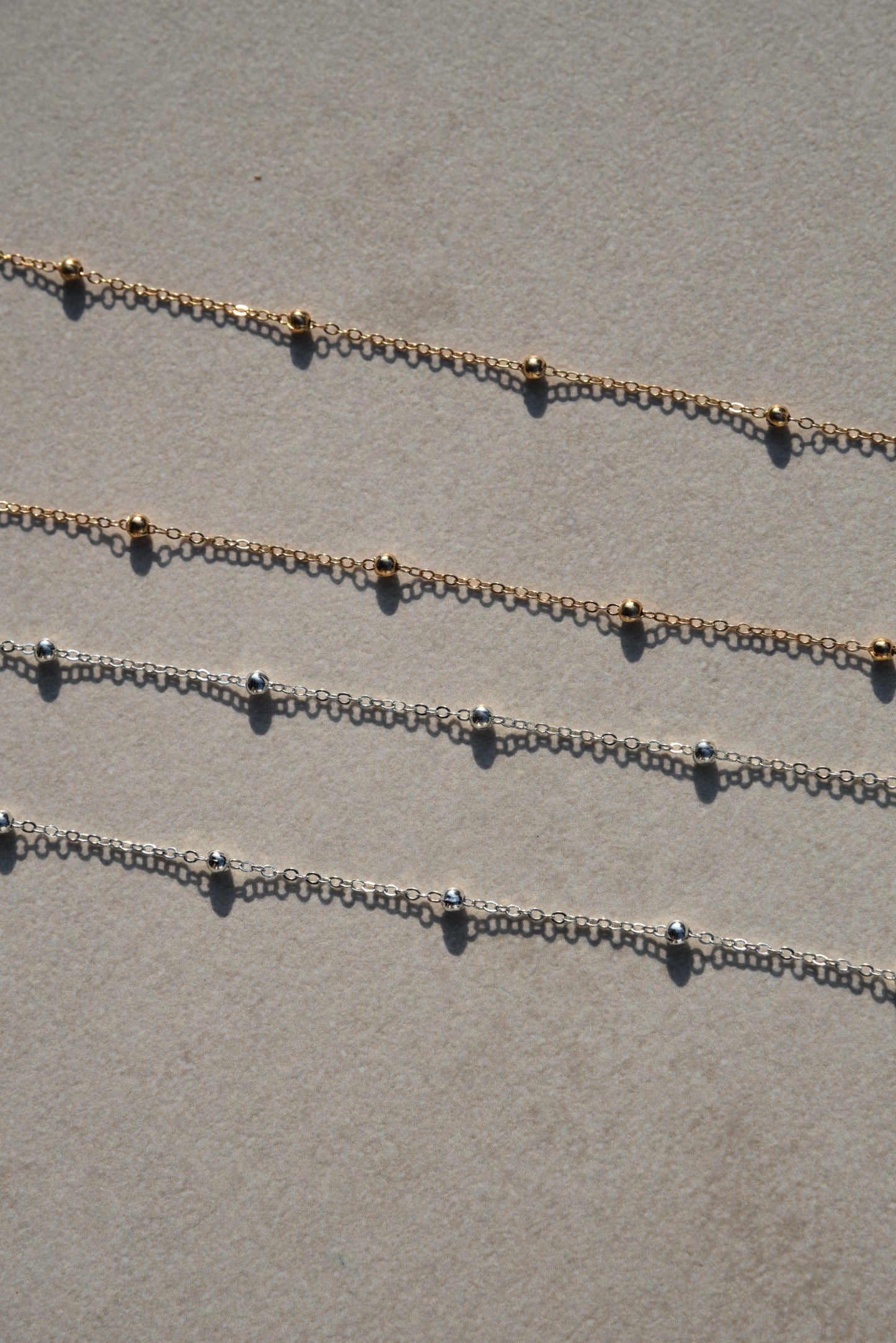 Minimal Beaded Body Chain