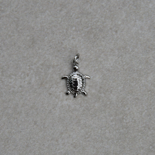 Mini Charm Tortue Argent